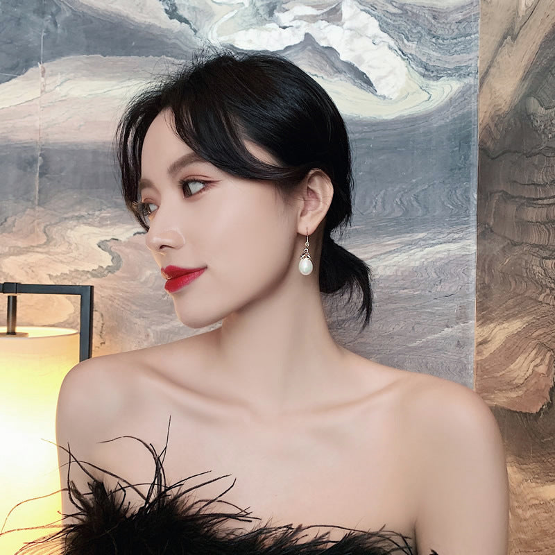 Pearl Grace Elegant Wild Earrings