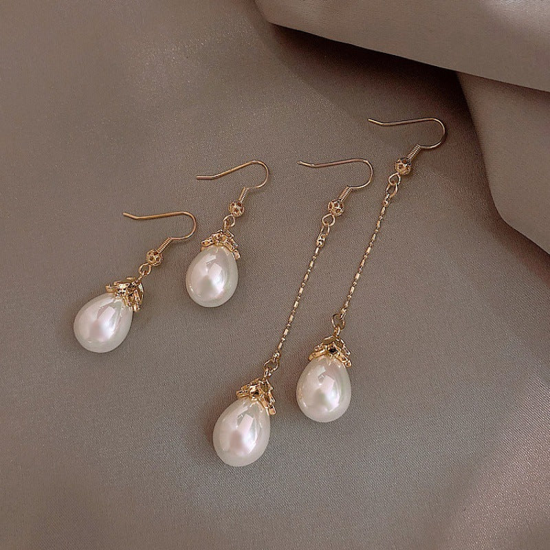 Pearl Grace Elegant Wild Earrings
