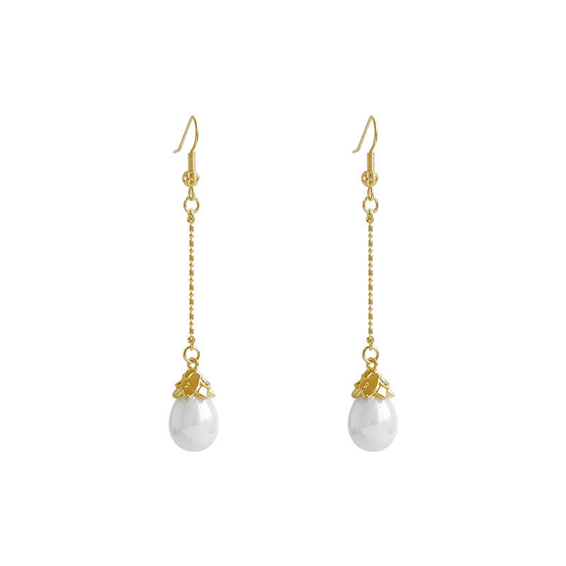 Pearl Grace Elegant Wild Earrings